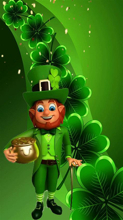 Let's celebrate this lovely old tradition. . Leprechaun gifs
